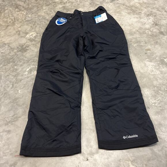 Columbia Men’s Arctic Trip Ski Snow Pants Size Large Short Black - Picture 1 of 8